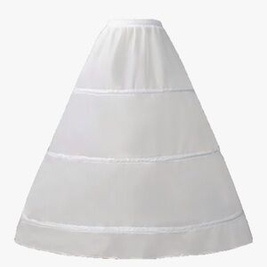 Elegant White Women's Skirt